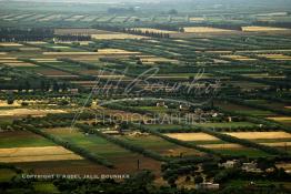 Image du Maroc Professionnelle de  Les champs agricoles dans la plaine de Tadla près de Béni Mellal, Vendredi 5 Août 2005. (Photo / Abdeljalil Bounhar)